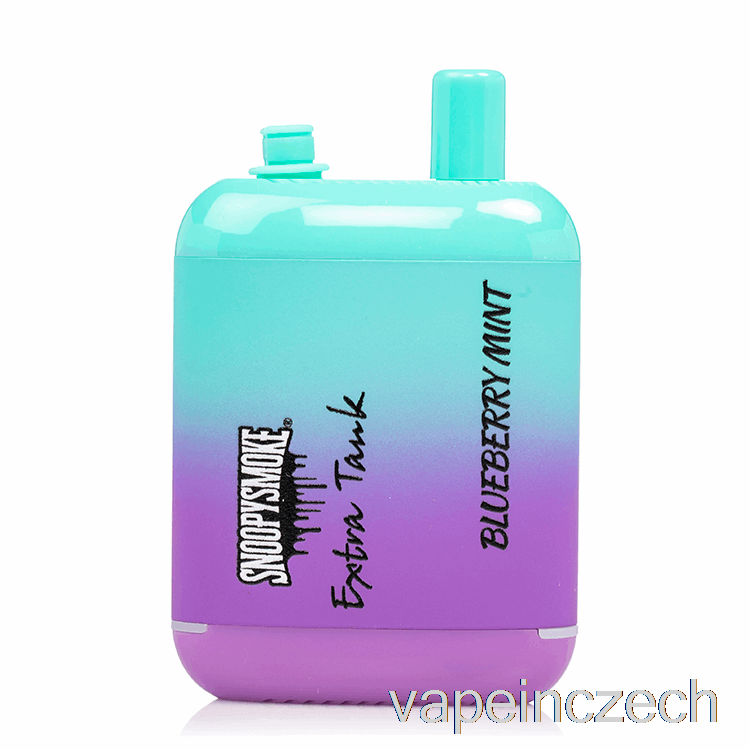 Snoopy Smoke Extra Tank 2 15000 Jednorázové Borůvkové Mátové Vape Pero